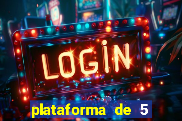 plataforma de 5 reais fortune tiger